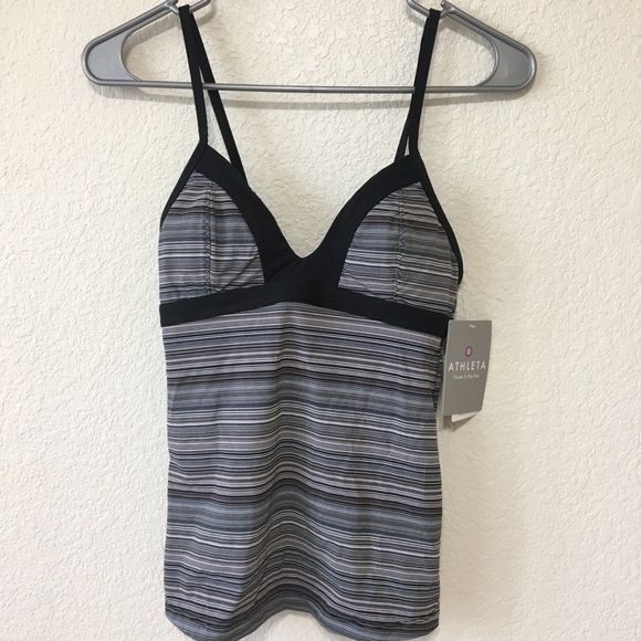 Athleta | Veracruz Stripe Tankini - Picture 1 of 7